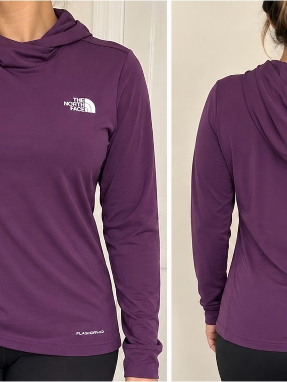 The North Face Women's Deep Purple Performance Hooded Pullover
